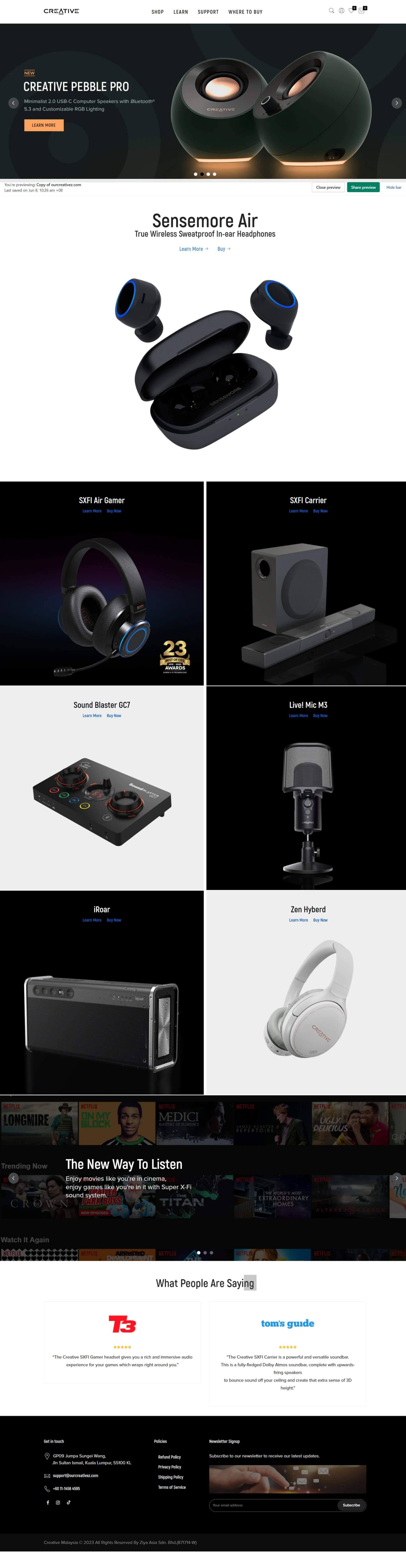 Our Creativez - E-commerce Store - Image 2